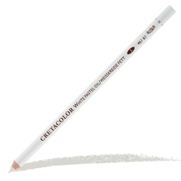 Creion pitt  Cretacolor - pastel alb, uleios