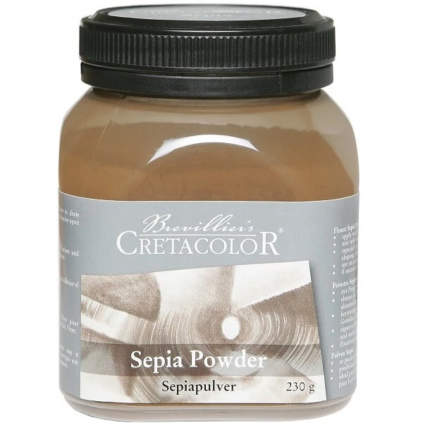 Cretacolor pulbere  sepia, 230 g