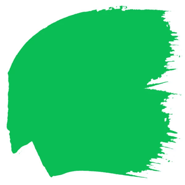 Vopsea acrilică lucioasă Deka Color Lack 25 ml - 64 verde