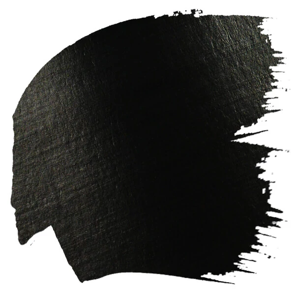 Vopsea acrilică metalizată  Deka Color Metallic 25 ml - 90 negru