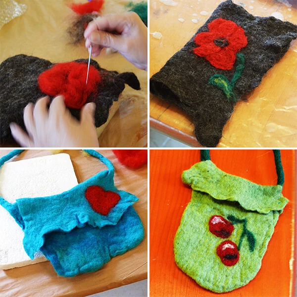  Lână  Fairy Fleece - 27 maro închis