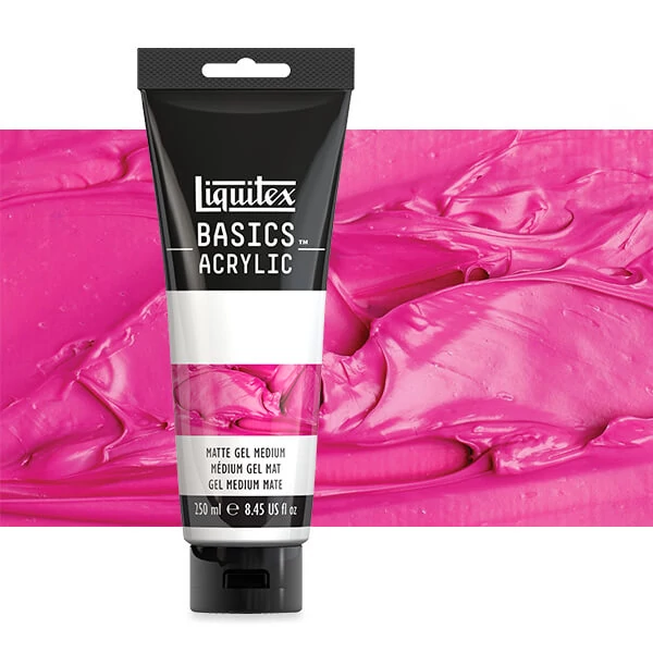 Liquitex Basics Matt Gel medium de îngroșare, 250 ml - mat