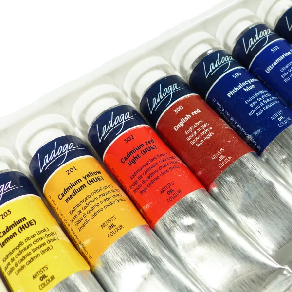 Ladoga Set  Culori ulei - 12x18 ml
