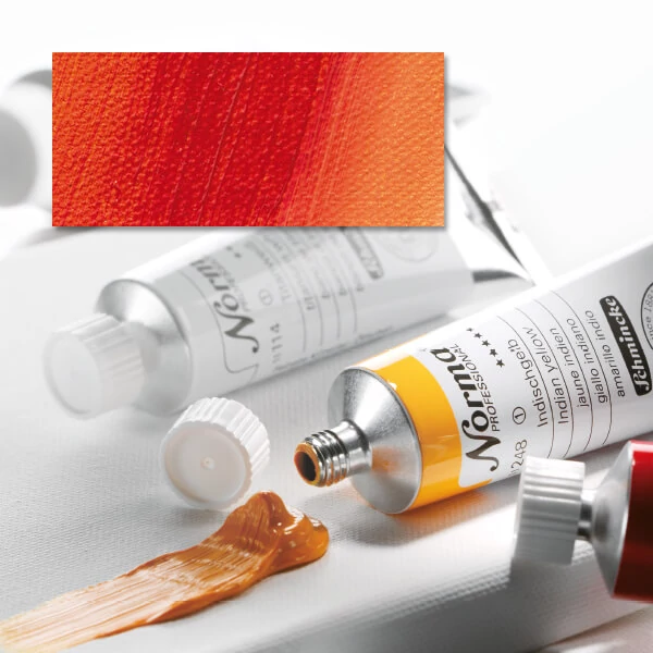 Schmincke Norma Culori ulei, 35 ml - 304, poppy red