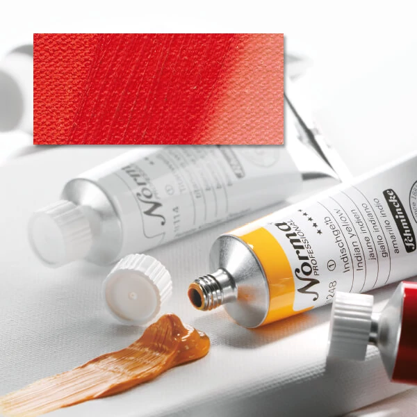Schmincke Norma Culori ulei, 35 ml - 308, vermilion red deep