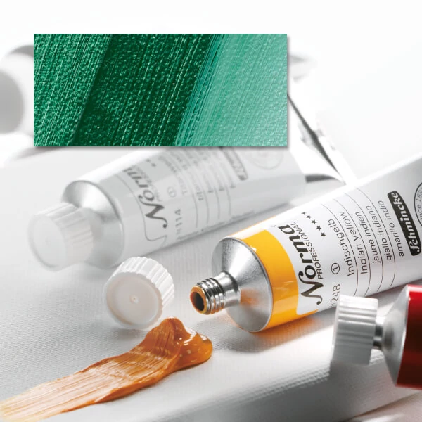 Schmincke Norma Culori ulei, 35 ml - 502, chromium oxide green brill.