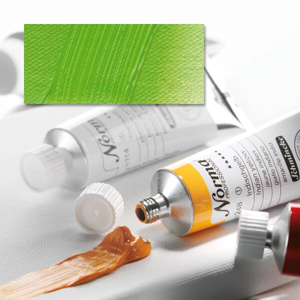 Schmincke Norma Culori ulei, 35 ml - 510, permanent yellowish-green