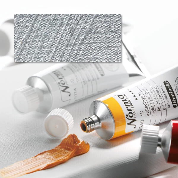 Schmincke Norma Culori ulei, 35 ml - 800, silver