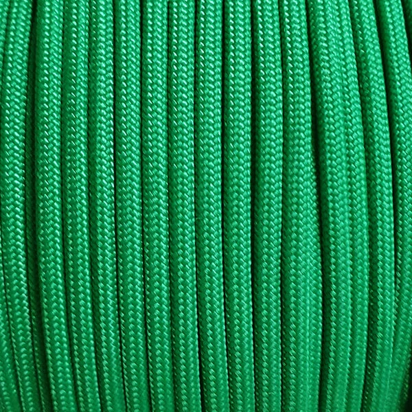 Paracord 350, în metri, 3 mm, sintetic - verde