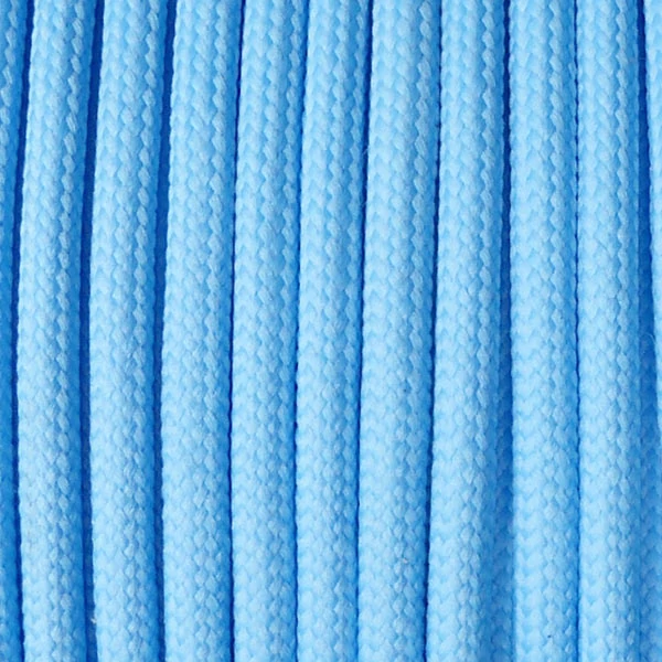 Paracord 550, în metri, 4 mm - albastru cer