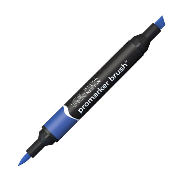 Marker tip pensulă cu alcool cu două vârfuri Promarker Brush - B944, egyptian blue