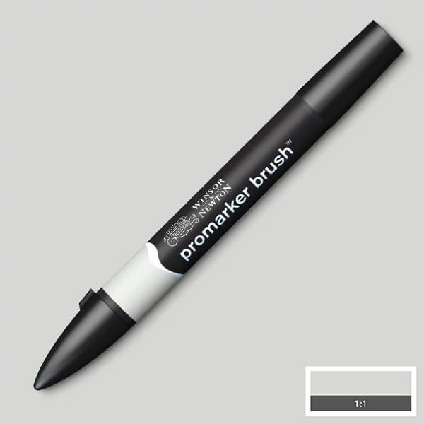Promarker Brush marker  cu alcool cu două vârfuri  - CG2, cool grey 2