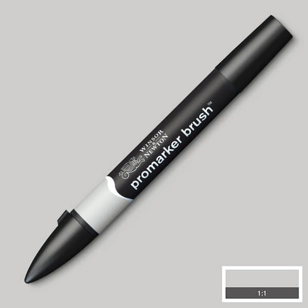Marker tip pensulă cu alcool cu două vârfuri Promarker Brush - CG3, cool grey 3
