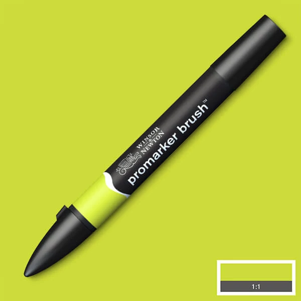 Marker tip pensulă cu alcool cu două vârfuri Promarker Brush - G178, lime green