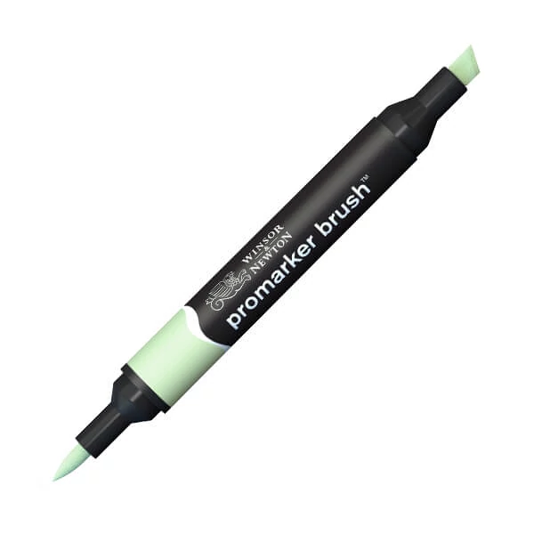 Marker tip pensulă cu alcool cu două vârfuri Promarker Brush - G339, meadow green