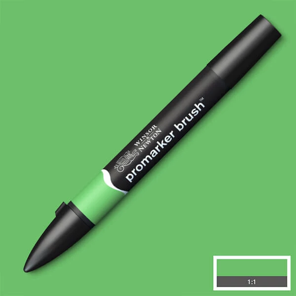 Promarker Brush marker  cu alcool cu două vârfuri  - G457, grass