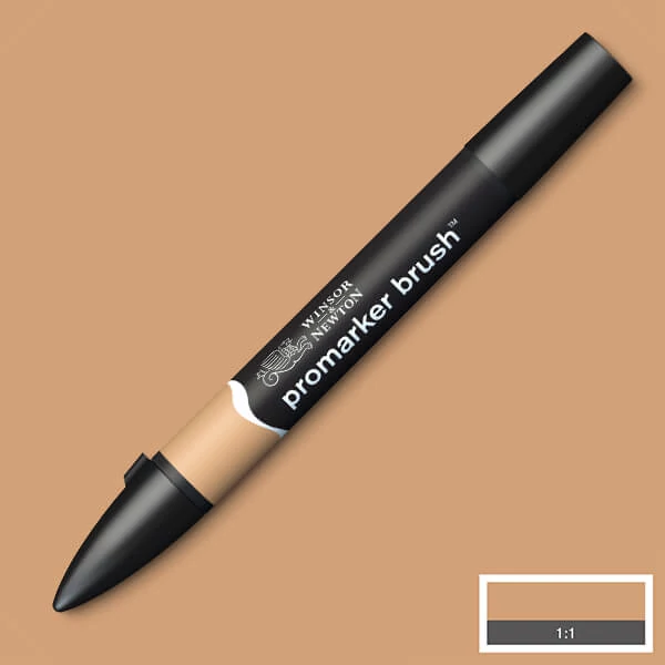 Marker tip pensulă cu alcool cu două vârfuri Promarker Brush - O427, cinnamon