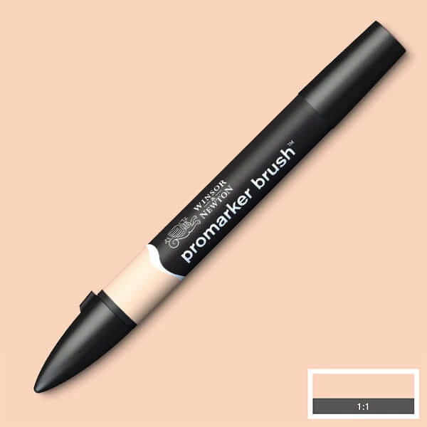 Marker tip pensulă cu alcool cu două vârfuri Promarker Brush - O518, dusky pink