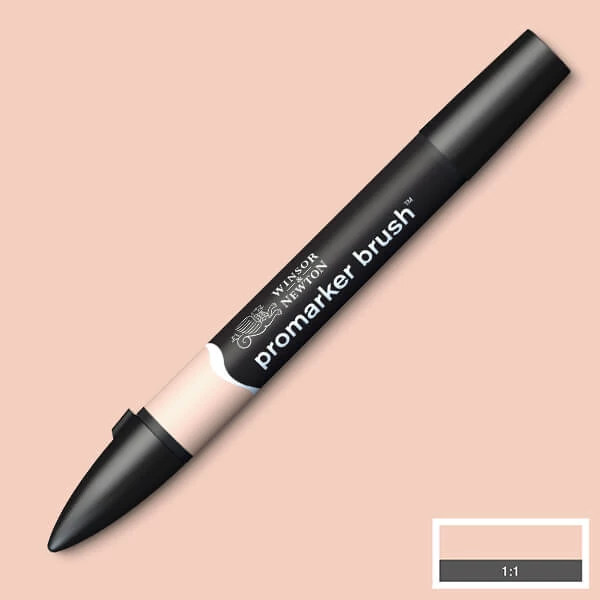 Marker tip pensulă cu alcool cu două vârfuri Promarker Brush - O618, putty