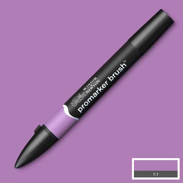 Marker tip pensulă cu alcool cu două vârfuri Promarker Brush - V626, amethyst