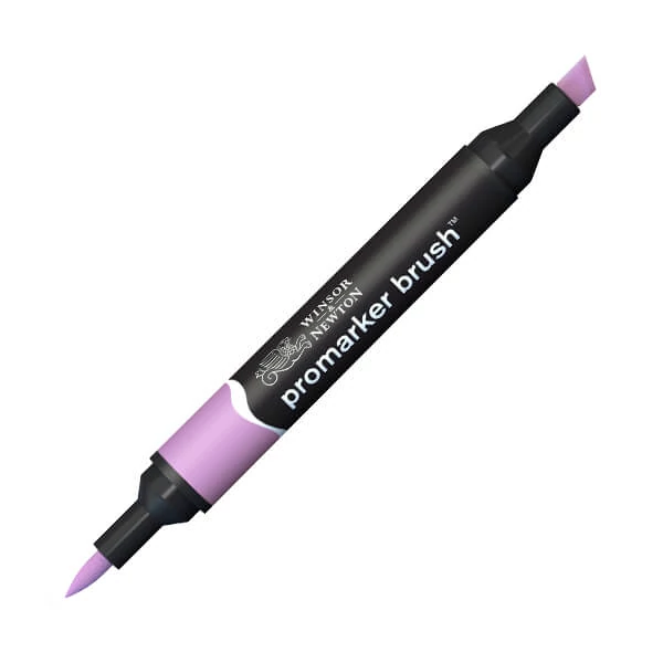 Marker tip pensulă cu alcool cu două vârfuri Promarker Brush - V746, wild orchid