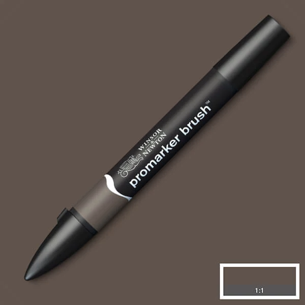 Marker tip pensulă cu alcool cu două vârfuri Promarker Brush - WG5, warm grey 5