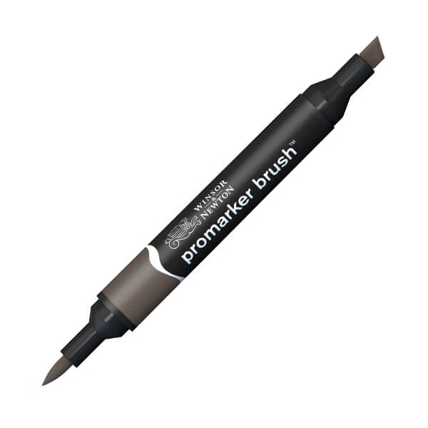 Marker tip pensulă cu alcool cu două vârfuri Promarker Brush - WG5, warm grey 5