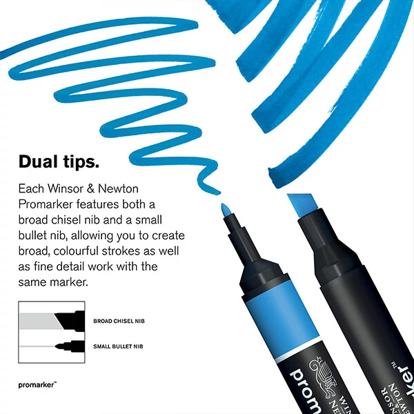 ProMarker marker cu alcool cu două vârfuri - Y919, primrose