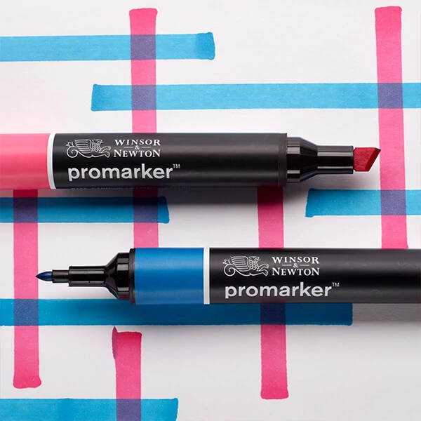ProMarker marker cu alcool cu două vârfuri - Y919, primrose