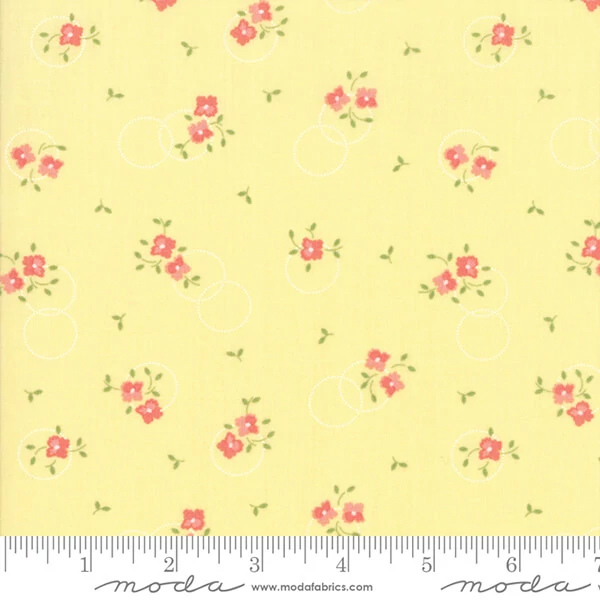 Material patchwork  - Moda - Sugarcreek by Corey Yoder 29072-16 golden rod