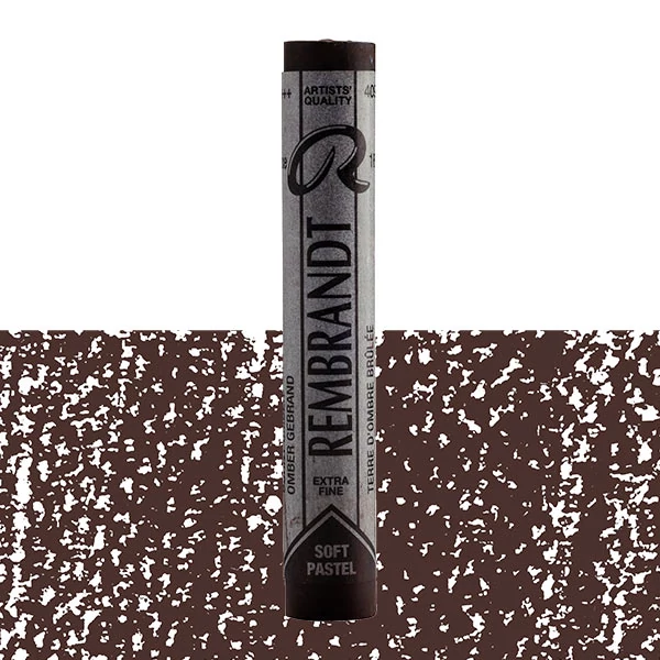 cretă pastel uscat Rembrandt - 409.3, burnt umber