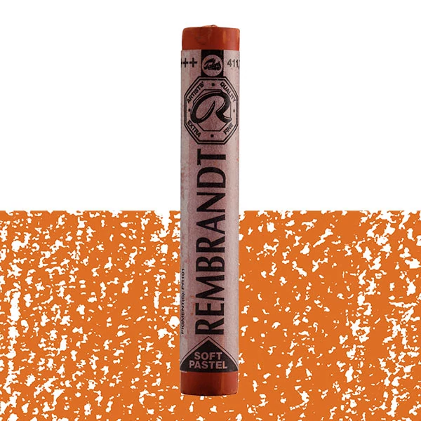 cretă pastel uscat Rembrandt - 411.7, burnt sienna