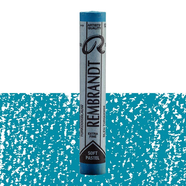 cretă pastel uscat Rembrandt - 522.5, turquoise blue