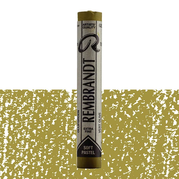 cretă pastel uscat Rembrandt - 620.7, olive green
