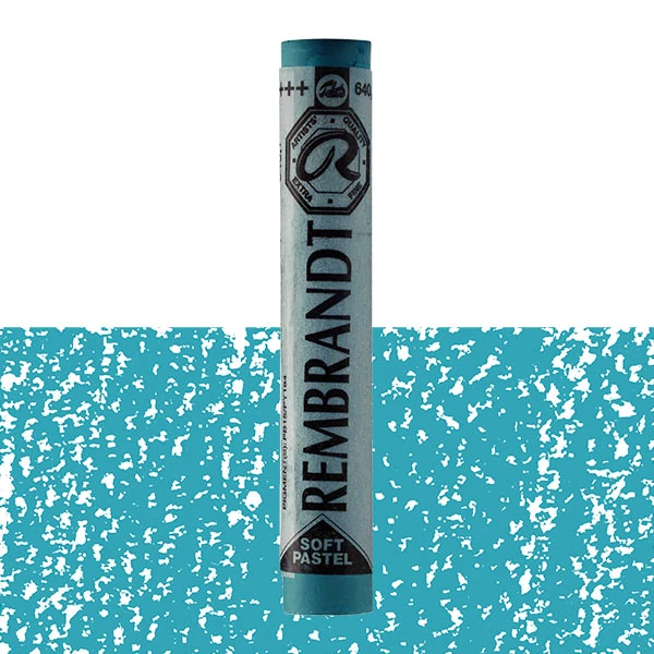 cretă pastel uscat Rembrandt - 640.7, blue green