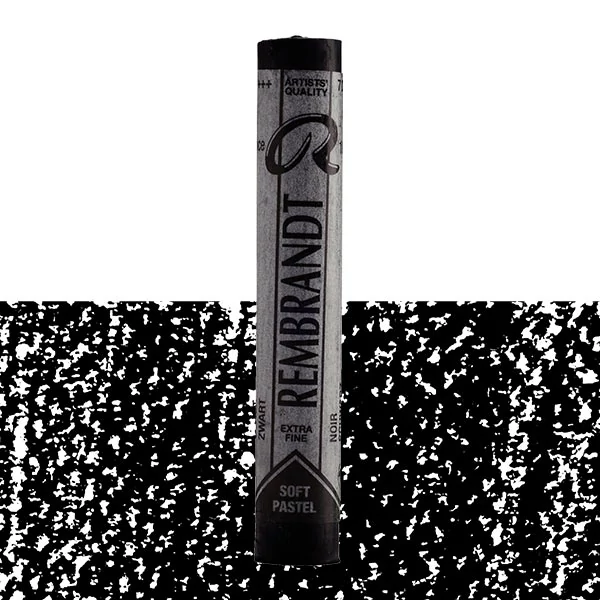 cretă pastel uscat Rembrandt - 700.5, black