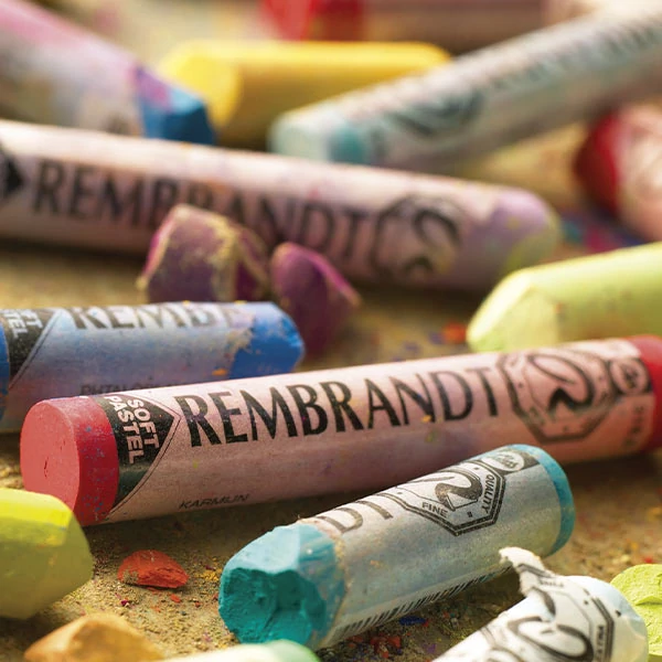 cretă pastel uscat Rembrandt - 100.5, white