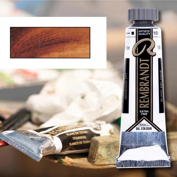 Talens Rembrandt Culori ulei, 40 ml - 418, stil de grain brown