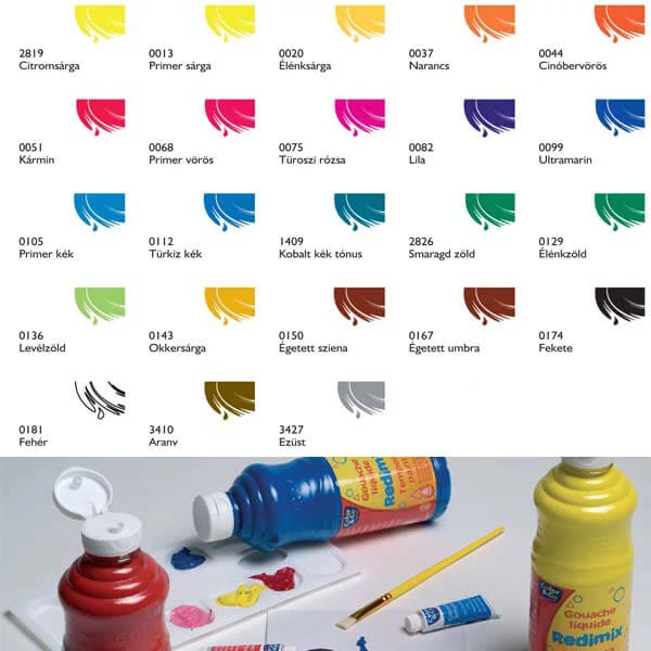 Redimix temperă, 500 ml - fehér