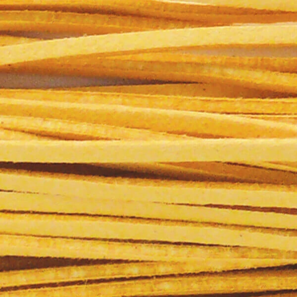 Fire din piele , 90 cm - galbena