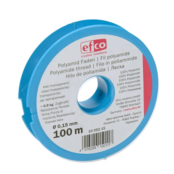 Damil transparent, 100 m - 0,15 mm