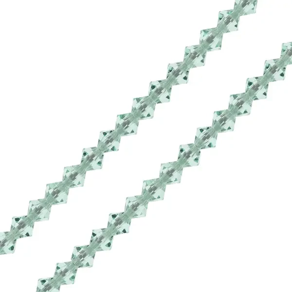 Colier din Mărgele conice de cristal  Preciosa, 4 mm - Chrysolite