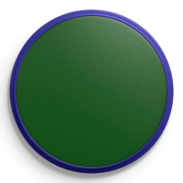 Disc de vopsea pentru față Snazaroo - verde închis, verde închis 455
