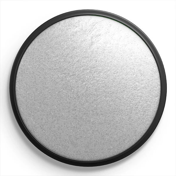 Disc de vopsea Snazaroo - argintiu metalic, argintiu electric 766