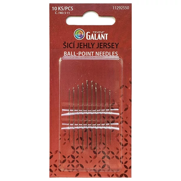 Set ace de cusut - Jersey artizanal, No. 5-11, 10 buc