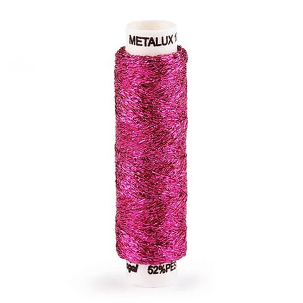 Ață metalică, Metalux, 100 m/bobina - roz