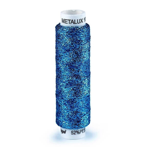 Ață metalică, Metalux, 100 m/bobina - albastru