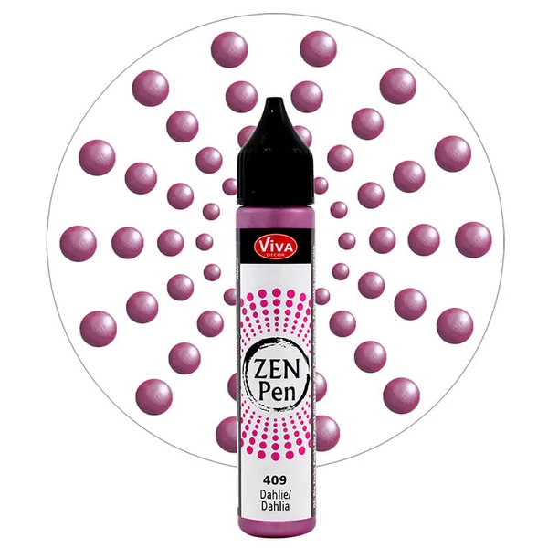 Stilou pentru pictare în puncte Zen Pen , 28 ml - dahlia