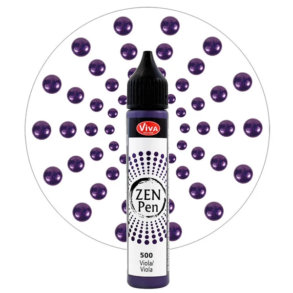 Stilou pentru pictare în puncte Zen Pen , 28 ml - viola