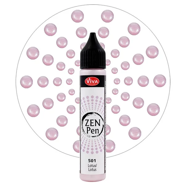 Stilou pentru pictare în puncte Zen Pen , 28 ml - lotus